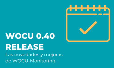 Nueva versión 0.40 de WOCU Monitoring