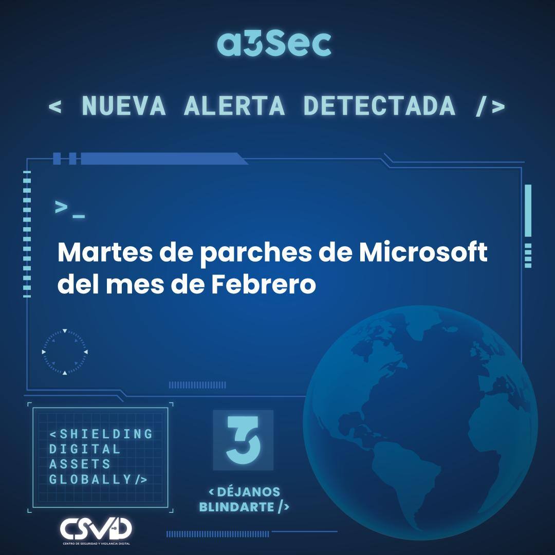 Martes de Parches de Microsoft Febrero 