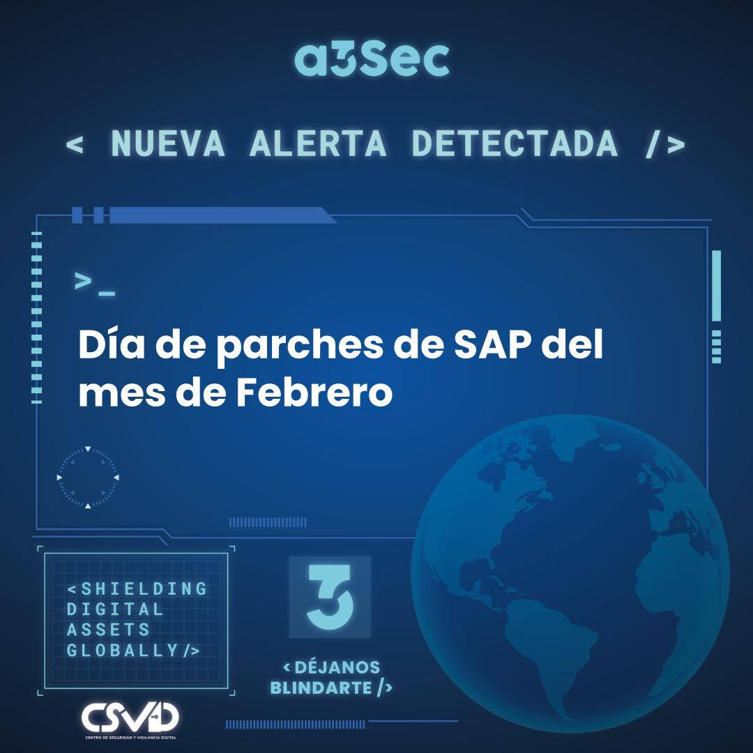 Día de parches de SAP del mes de Febrero