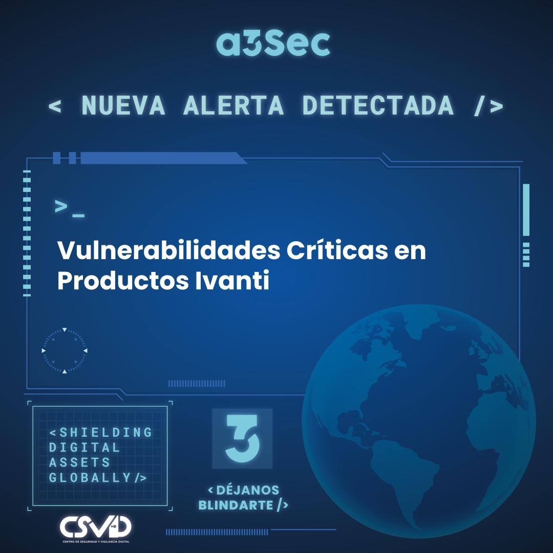 Vulnerabilidades Críticas en Productos Ivanti