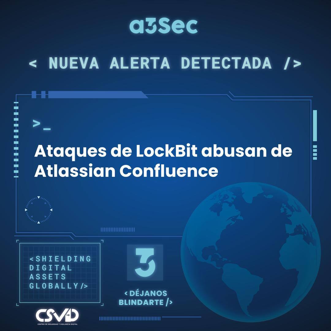 Ataques de LockBit abusan de Atlassian Confluence