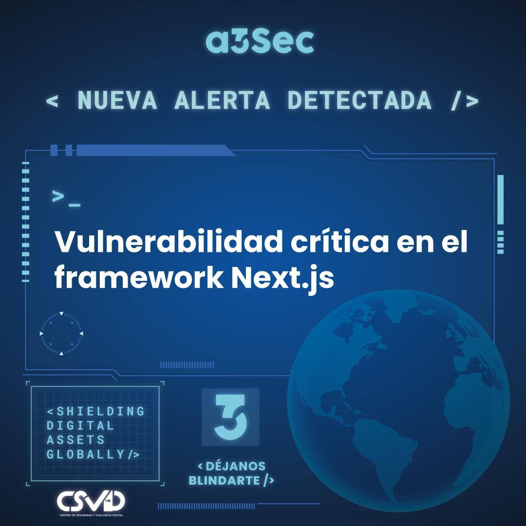 Vulnerabilidad crítica en el framework Next.js