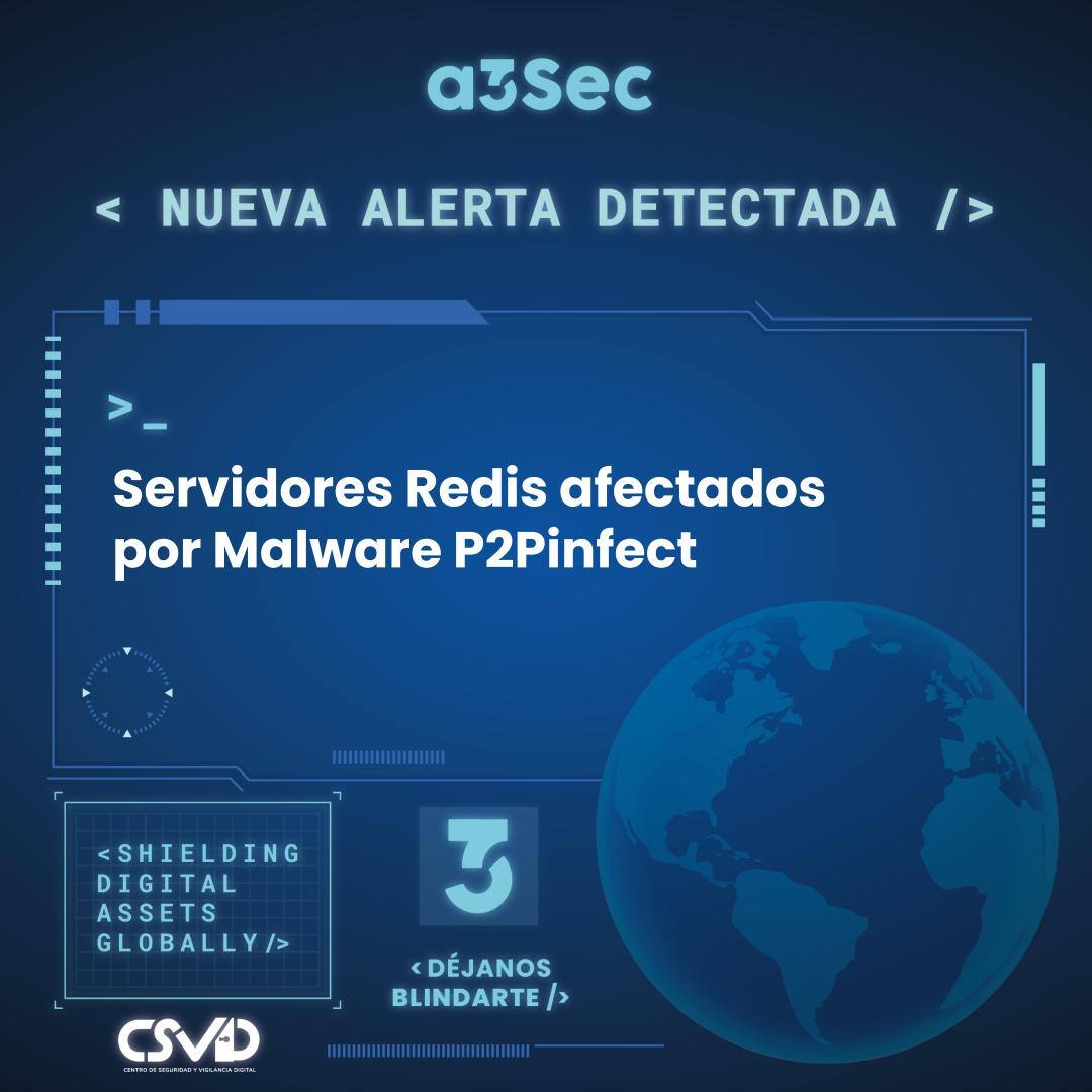 Servidores Redis afectados por Malware P2Pinfect