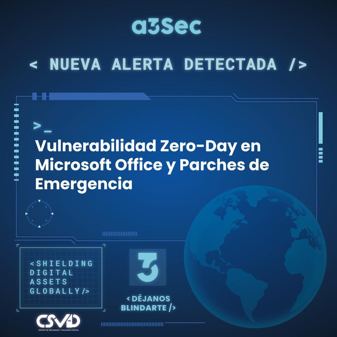 Vulnerabilidad Zero-Day en Microsoft Office y Parches de Emergencia