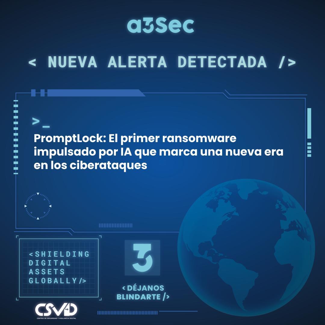 PromptLock: El primer ransomware impulsado por IA que marca una nueva era en los ciberataques